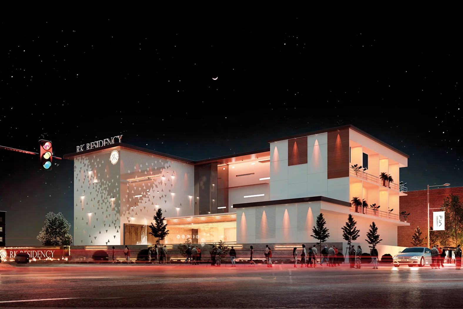 RK RESIDENCY_ELEVATION_VIEW 1 OPT 2