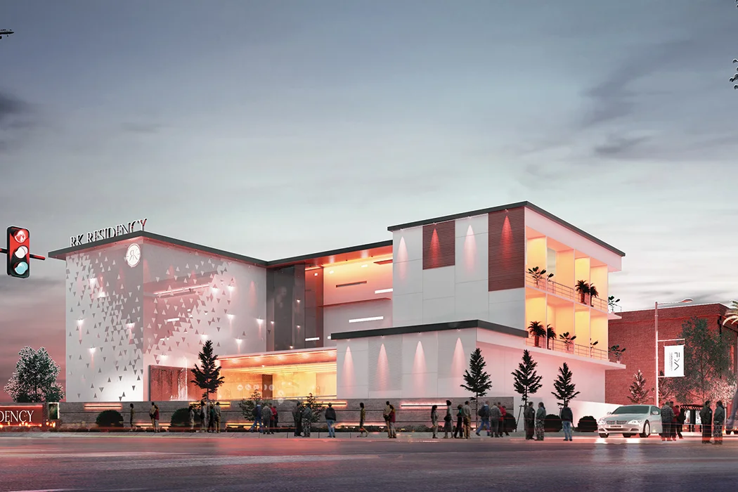 RK RESIDENCY_ELEVATION_VIEW 1__